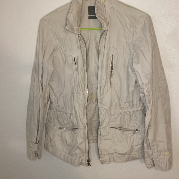 Gap off duty jacket with cinched waist - Picture 5 of 9